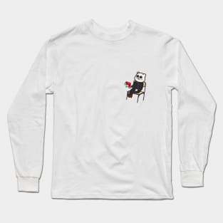 Cat on Chair #007 Long Sleeve T-Shirt